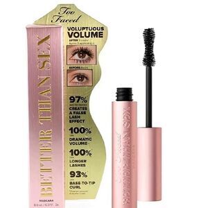🌻 Too Faced Better Than Sex Mascara Black FullSz New